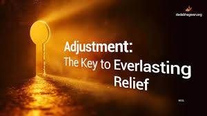 Adjustment is key to live life better class=
